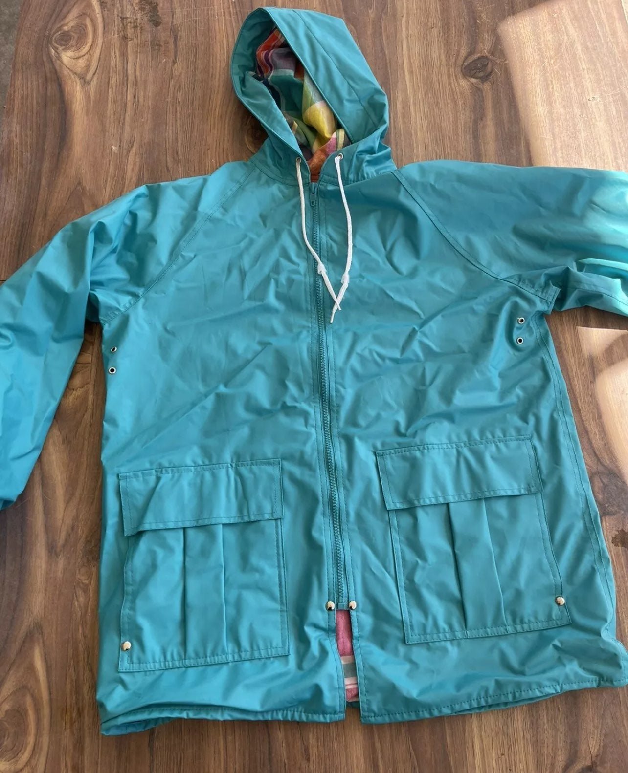 Misty Harbor Women's Raincoat Periwinkle Blue Size Small