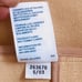 Tommy Hilfiger Women L Mid Length Hooded Beige Canvas Windbreaker Jacket