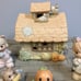 Adorable Precious Moments Fall Festival Light Up Barn & Figurines