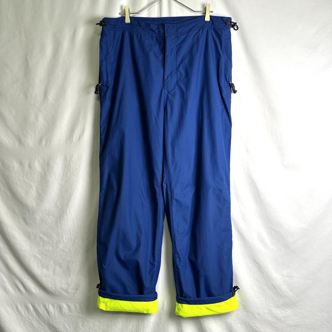 パンツ 00's old gap nylon gimmick pants 00s Old Gap Fleece Nylon Gimmick Pants L