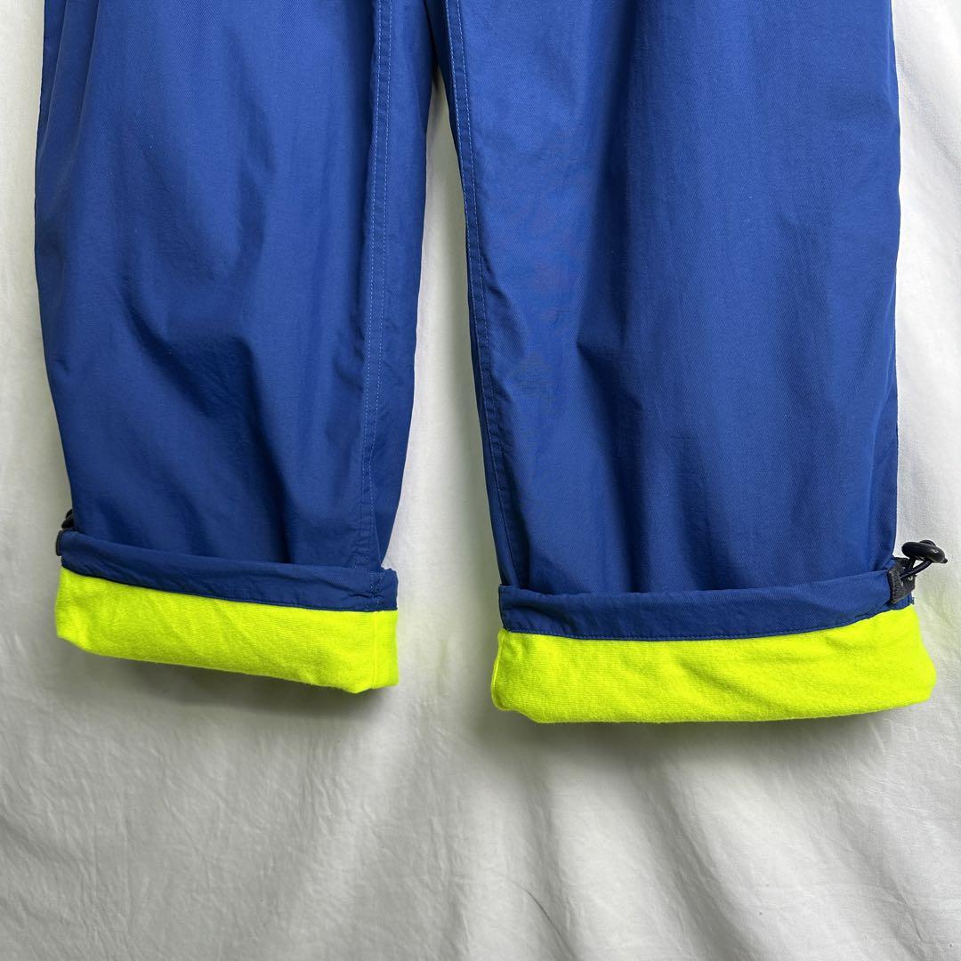 パンツ 00's old gap nylon gimmick pants 00s Old Gap Fleece Nylon Gimmick Pants L