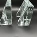 Vintage BLENKO Art Glass Bookends Wayne Husted 1970s