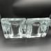 Vintage BLENKO Art Glass Bookends Wayne Husted 1970s