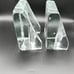 Vintage BLENKO Art Glass Bookends Wayne Husted 1970s
