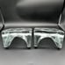 Vintage BLENKO Art Glass Bookends Wayne Husted 1970s