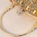 ***Gorgeous Blue Elegant Rhinestone Clutch with Secure Buckle***