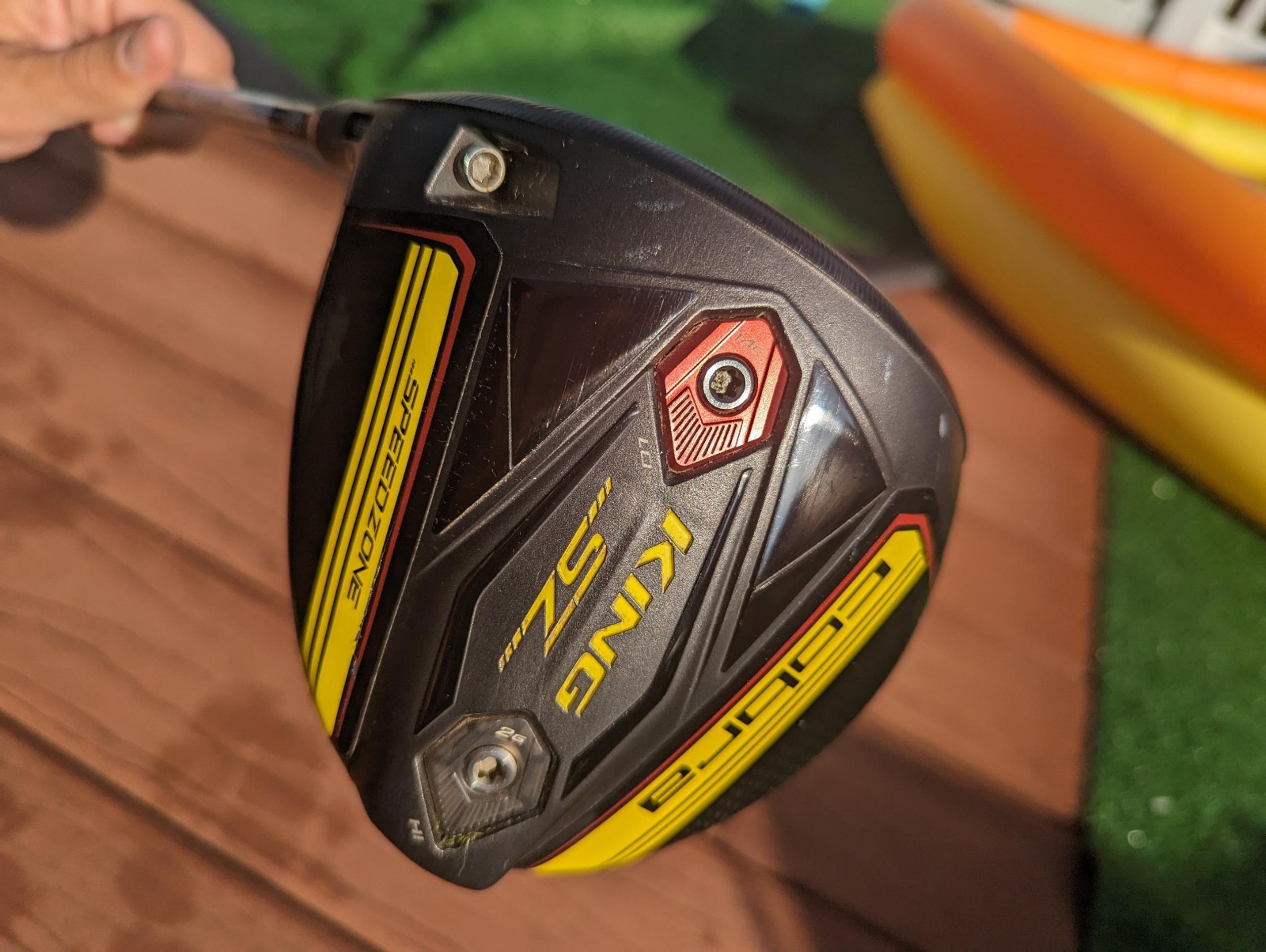Cobra King SpeedZone Black/Yellow Driver Golf Club Left Handed 9.0 Loft
