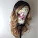 20 BROWN OMBRE BODY WAVY LACE FRONT
