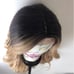 20 BROWN OMBRE BODY WAVY LACE FRONT