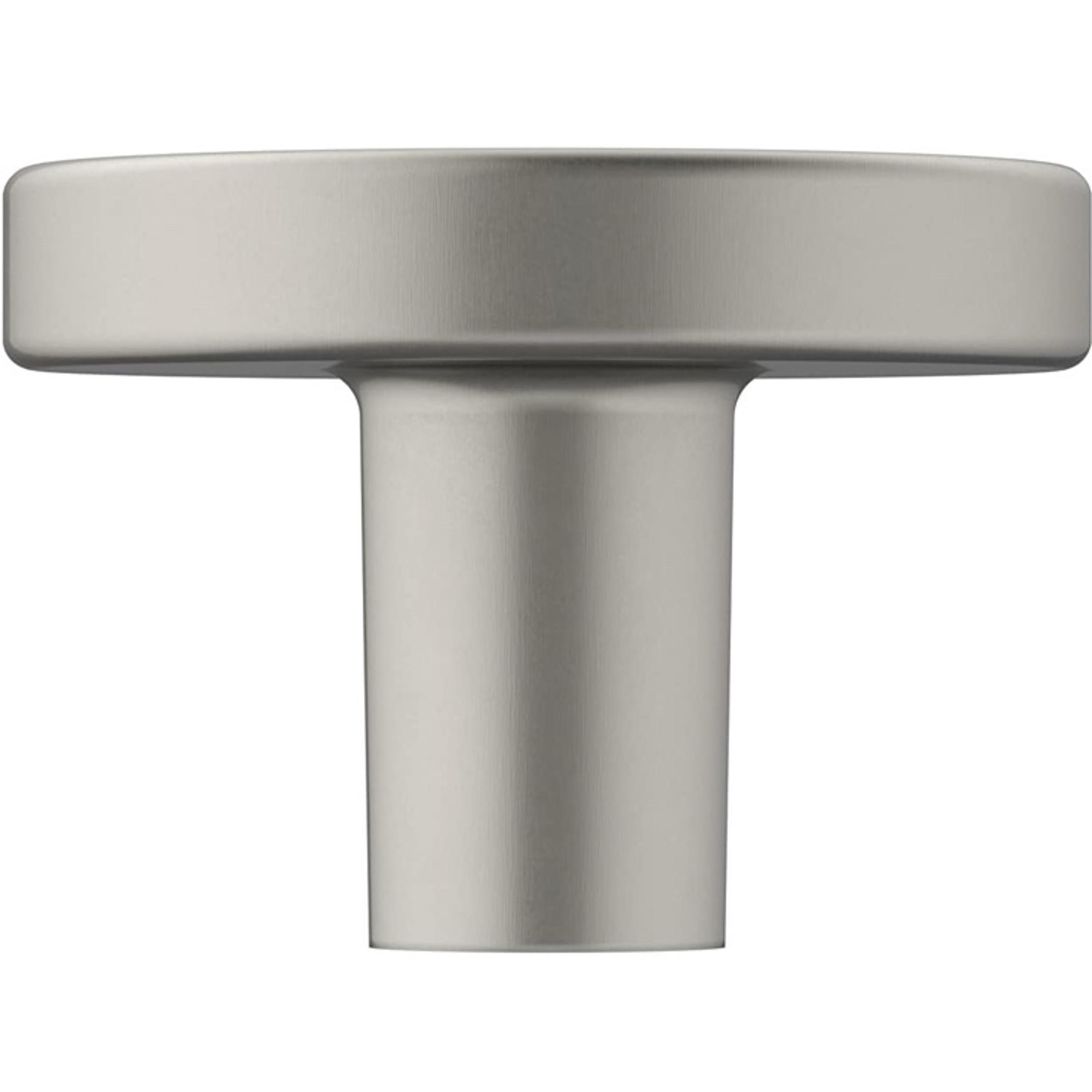 Amerock | Cabinet Knob | Satin Nickel | 1-3/8 inch (35 mm) Diameter | Versa | 1