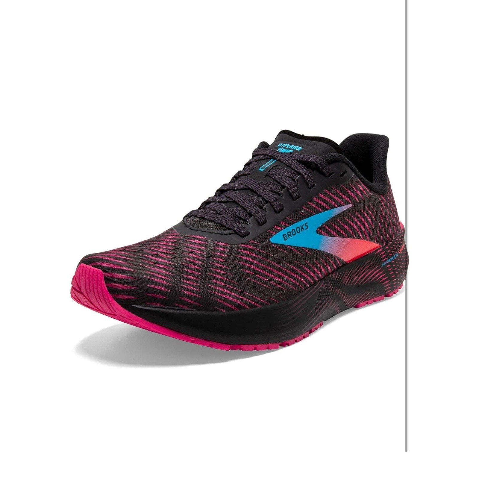 Brooks Hyperion Tempo Men's Running Shoes Black Pink Size 6M 1103391D667 A5