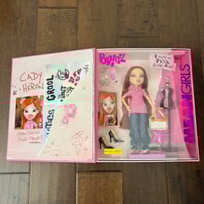 bratz x mean girls cady collector pink fashion girl doll + accessories ships now