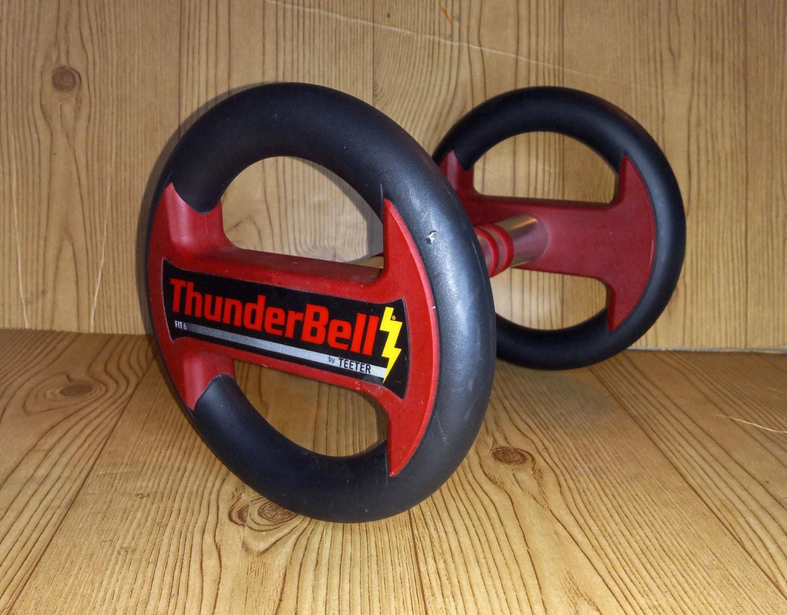Teeter ThunderBell Complete Training Program Replaces Dumbbell, Barbell, Kettleb - Teeter Hang Ups