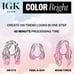 NEW IGK Color Bright One Step Bleach & Color Kit Purple Reign Full Size All in 1