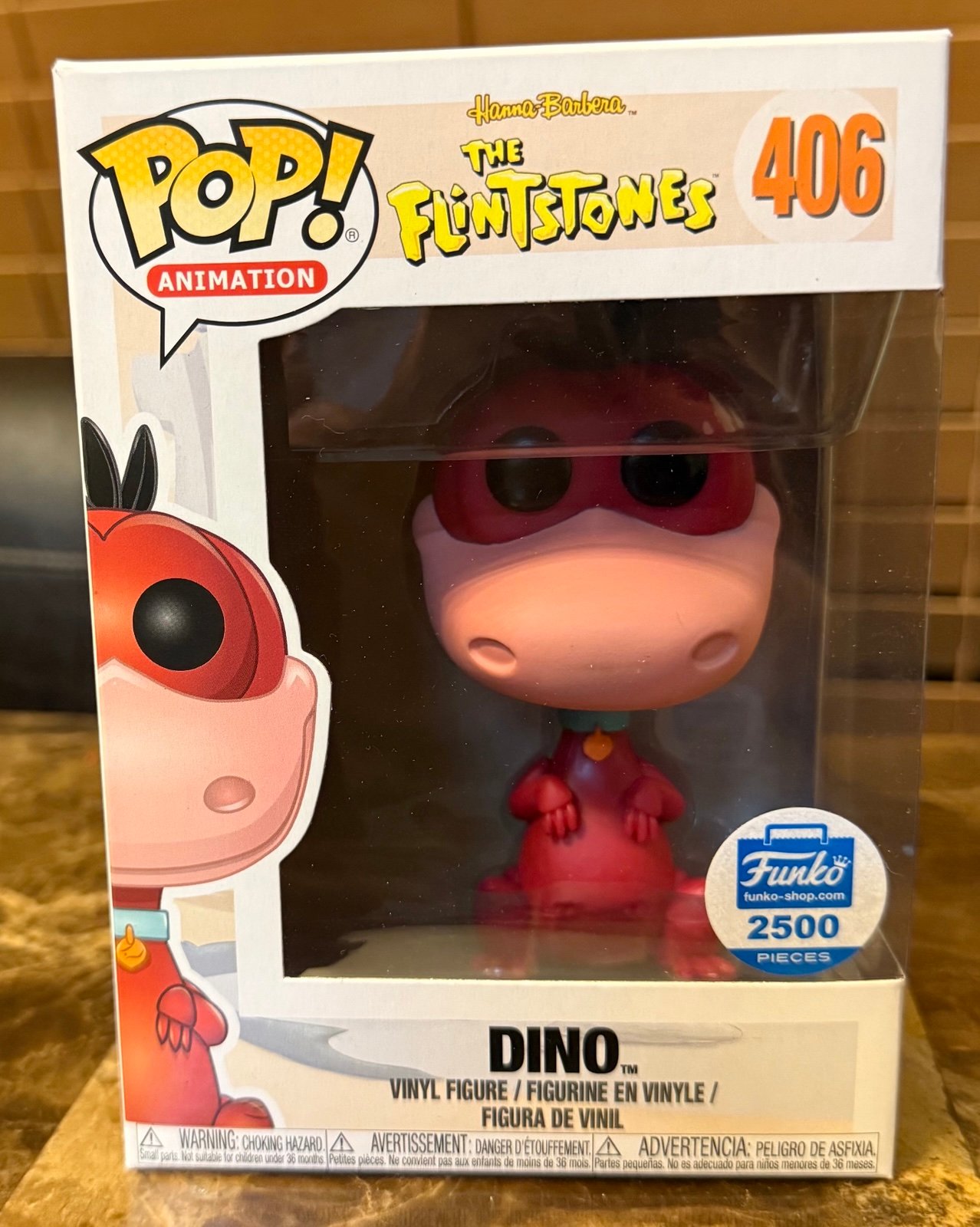 The Flintstones Funko shop exclusive 2500 piece Red Dino Funko pop
