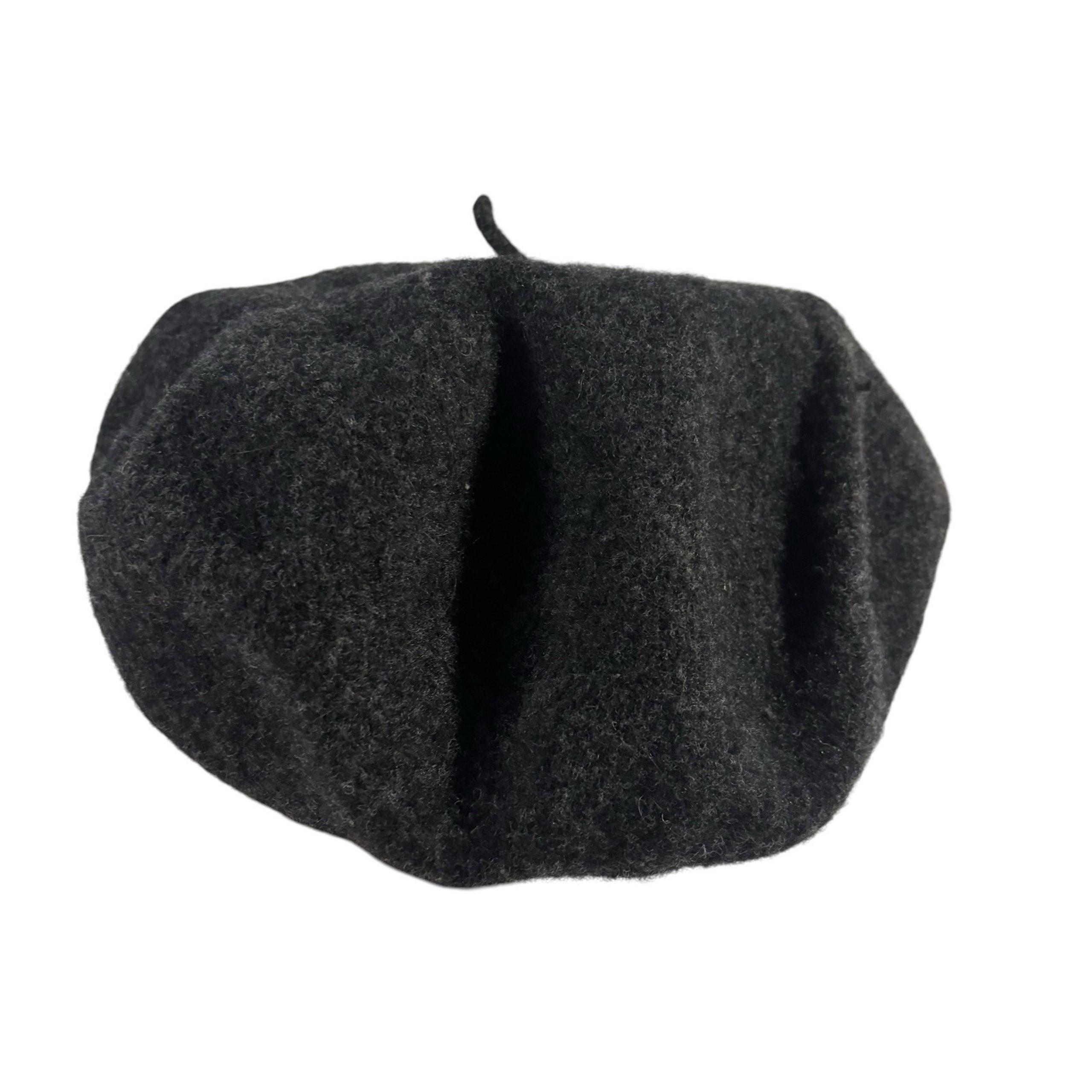 Vintage Dorfman Milano Scala Ladies Grey Beret French Wool Hat Bastille