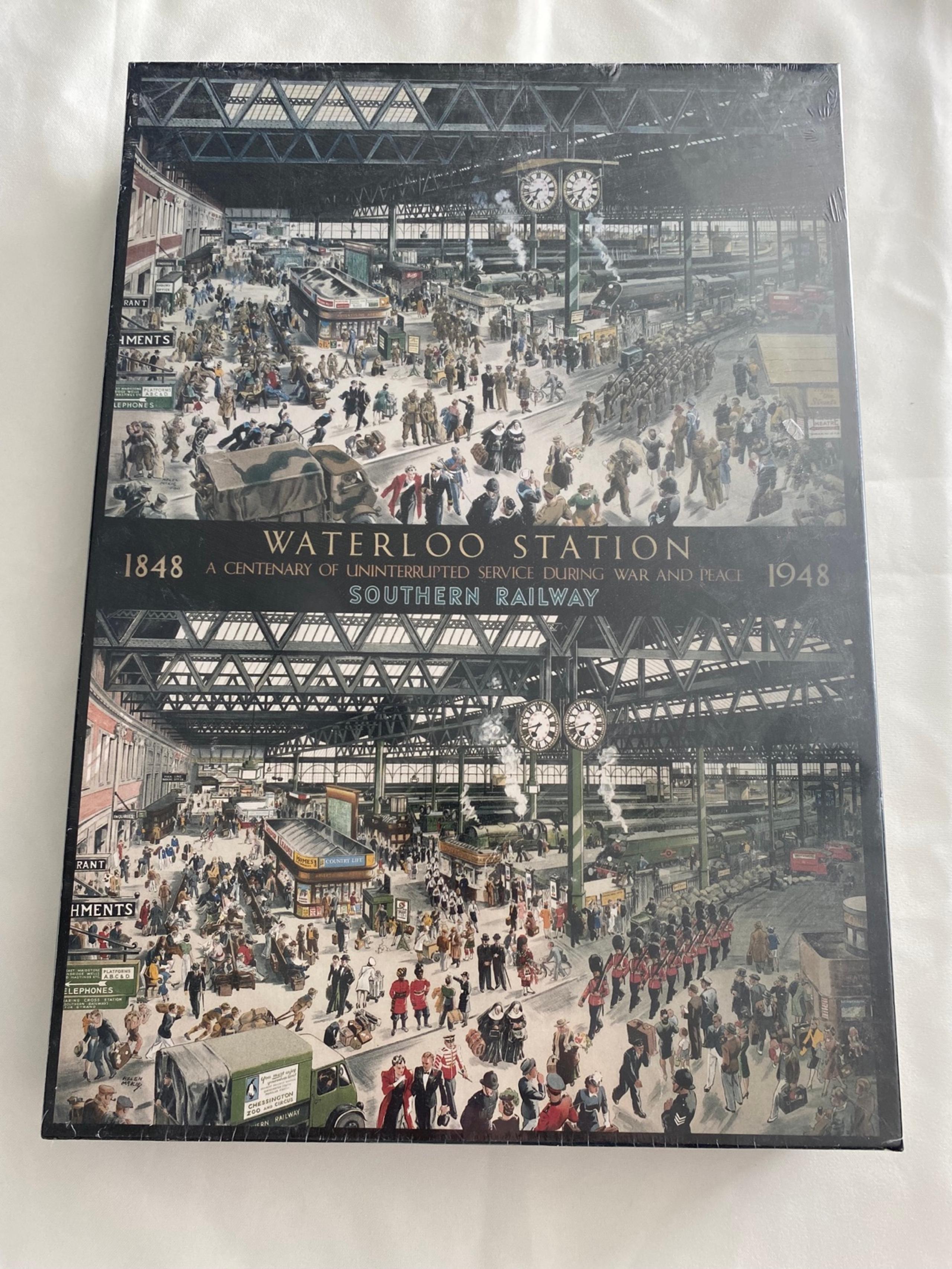 Gibsons Jigsaw Puzzle Waterloo Train Station London England