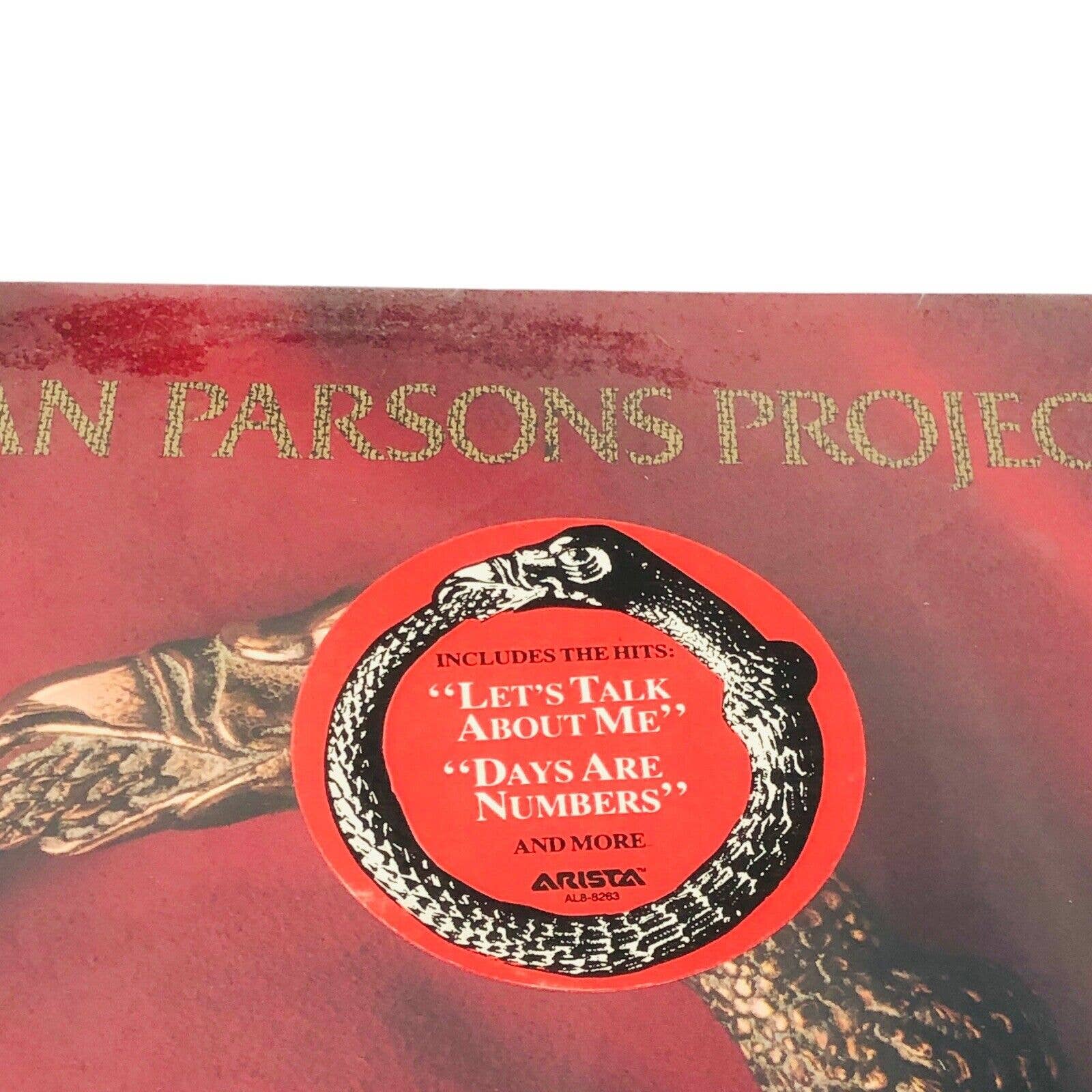 Vulture Culture shops Alan Parsons Project Vinyl LP Arista AL8-8263 Sealed 1984 Hype