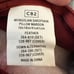 CB2 Crate and Barrel Mongolian sheepskin fur pillow cover