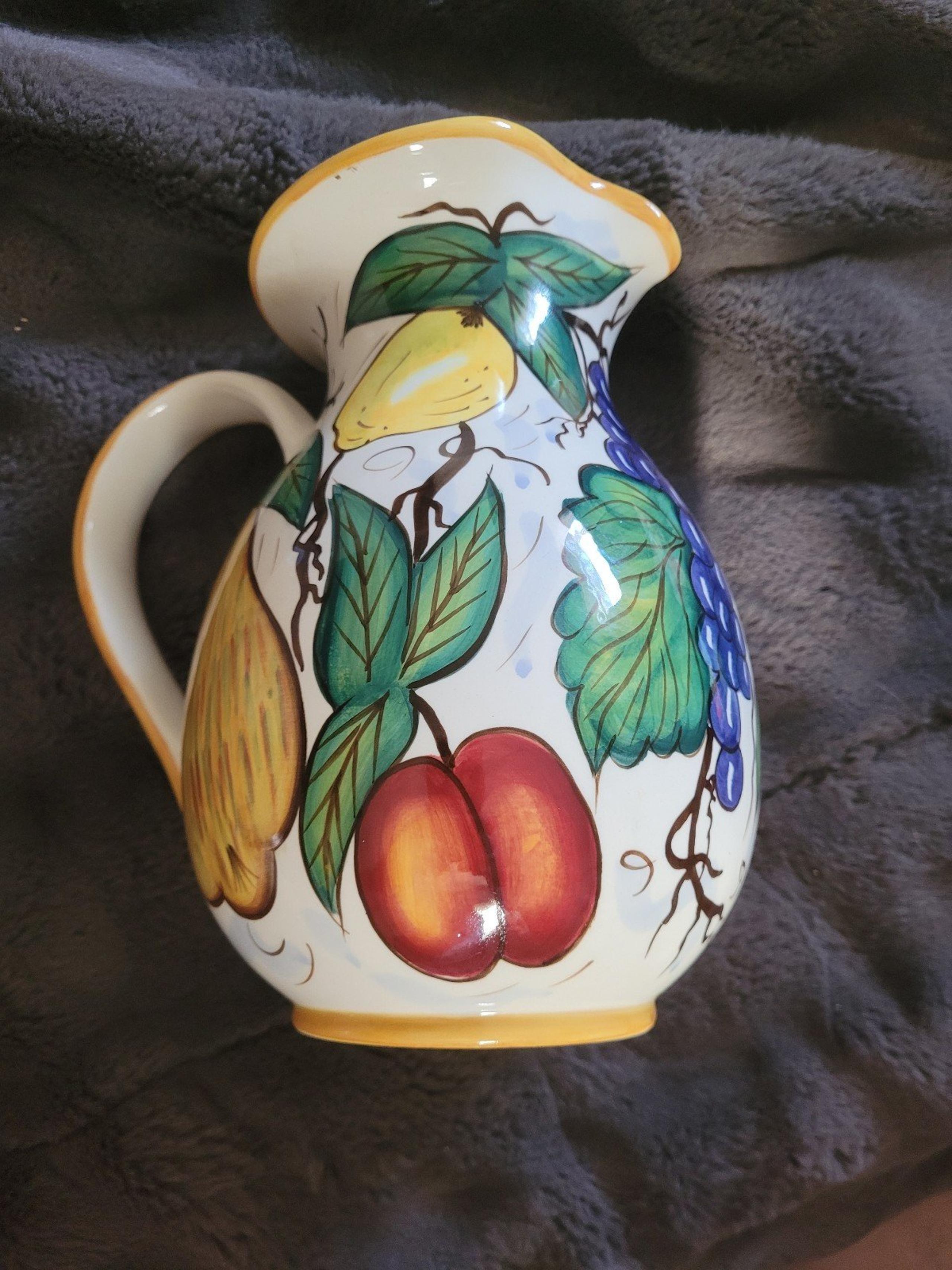 GANZ ceramic Bella Casa pitcher