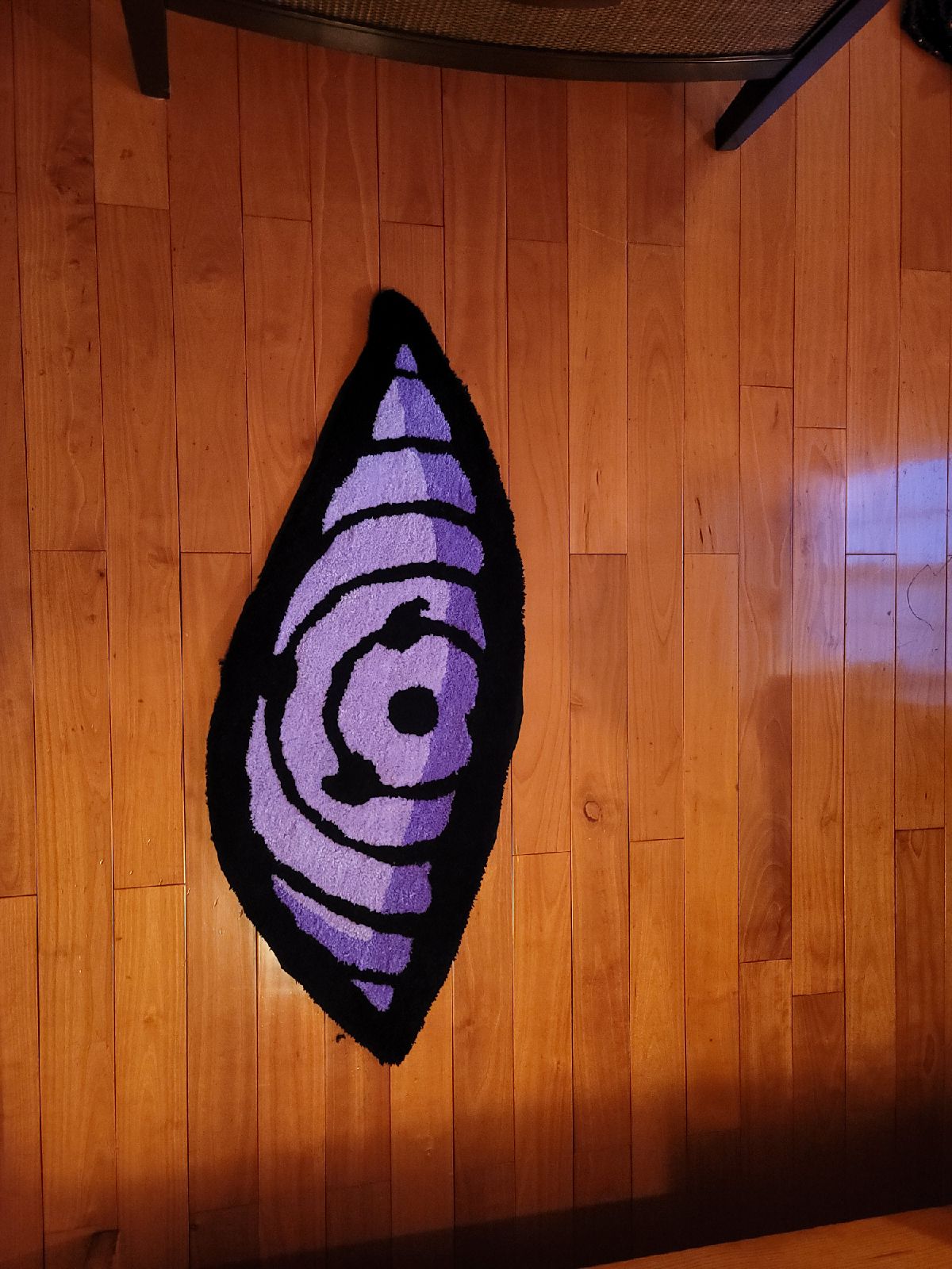 Custom Sasuke rinnegan rug