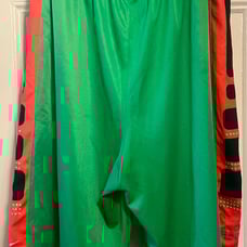 Authentic Nike Elite basketball shorts green orange black xl