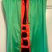 Authentic Nike Elite basketball shorts green orange black xl
