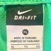 Authentic Nike Elite basketball shorts green orange black xl