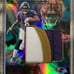 2018 Panini Illusions Lamar Jackson First Impressions Memorabilla SP Red #13/50