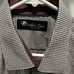 Alberto Zinni Signature houndstooth long sleeve dress shirt men’s XL
