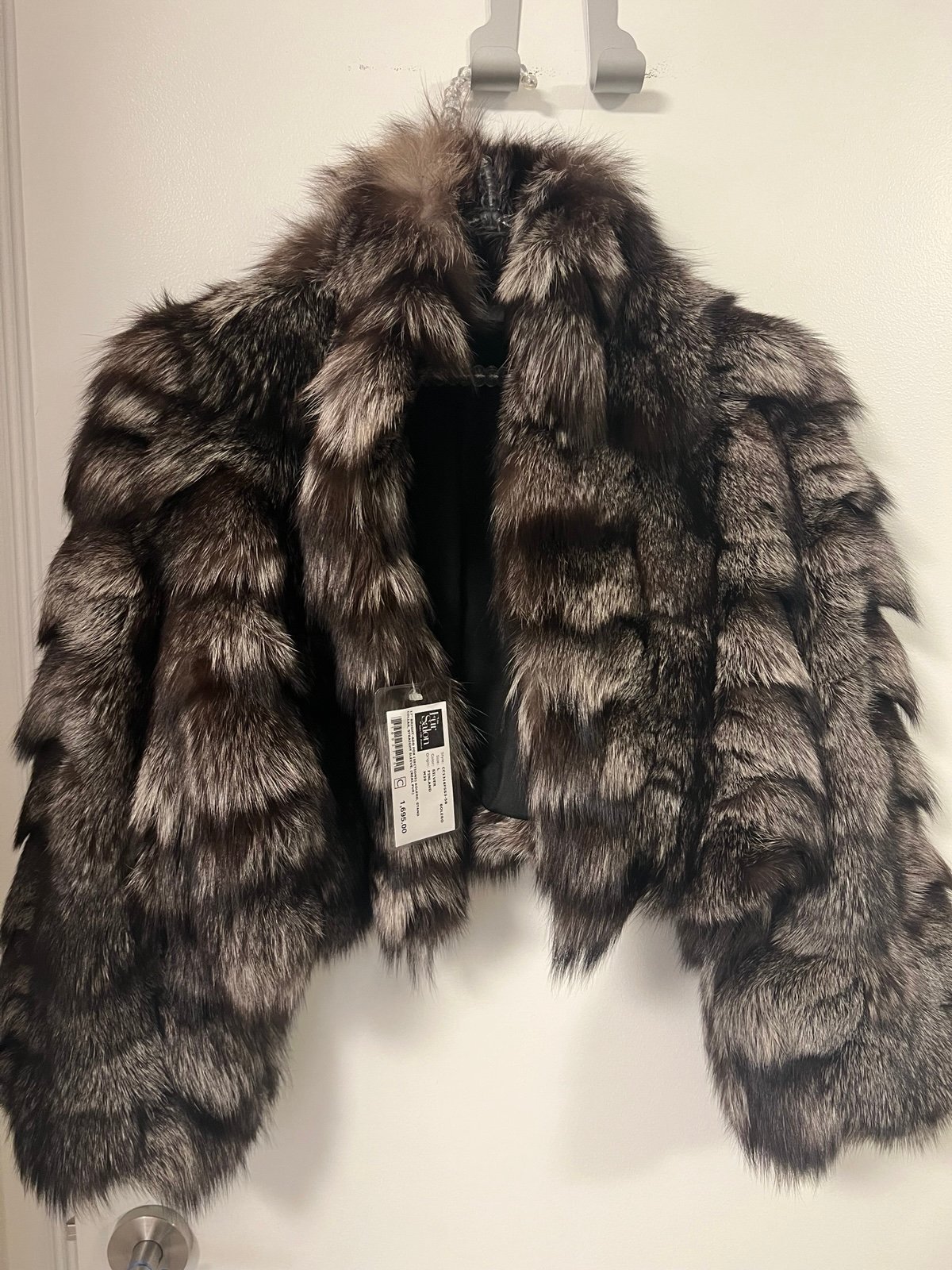 Real Fox Fur - Women Jacket - Christian Cota - Brand New!