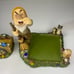 Snow White & the Seven Dwarfs Sneezy Post It Note Holder & Grumpy Card Holder