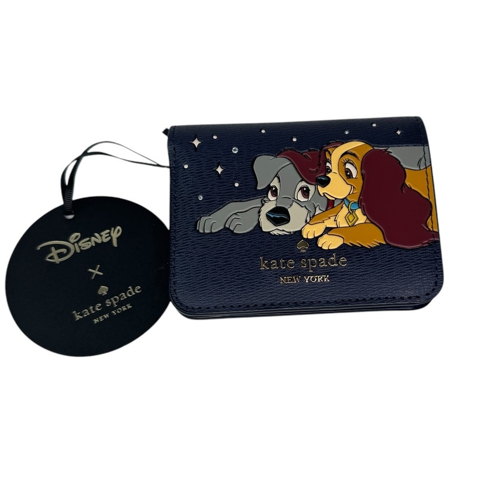 Kate Spade Disney Lady And The Tramp Small Bifold Wallet
