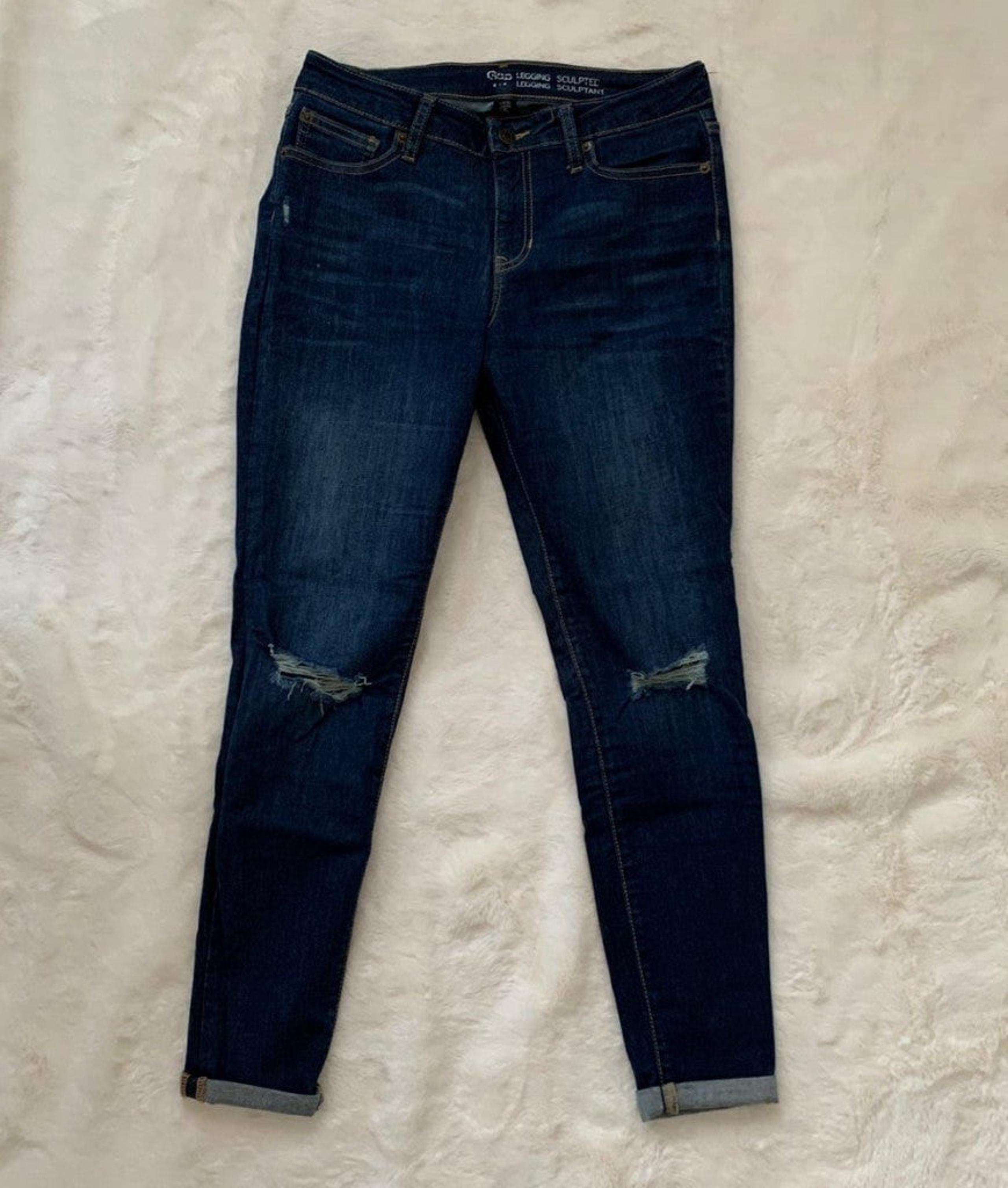 Gap Sculpted Legging Jean, size: 6 / 28