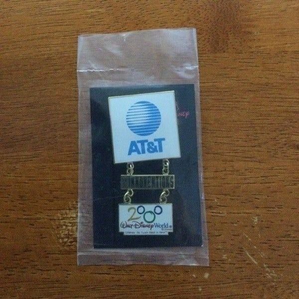 Disney Pin 2374 WDW Innoventions AT&T Press 2000