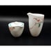 Simply Fine Lenox CHIRP Bone China Creamer Sugar Combination And Small Pitcher