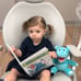 Children’s dental educational toy and book set. Promotes brushing and flossing