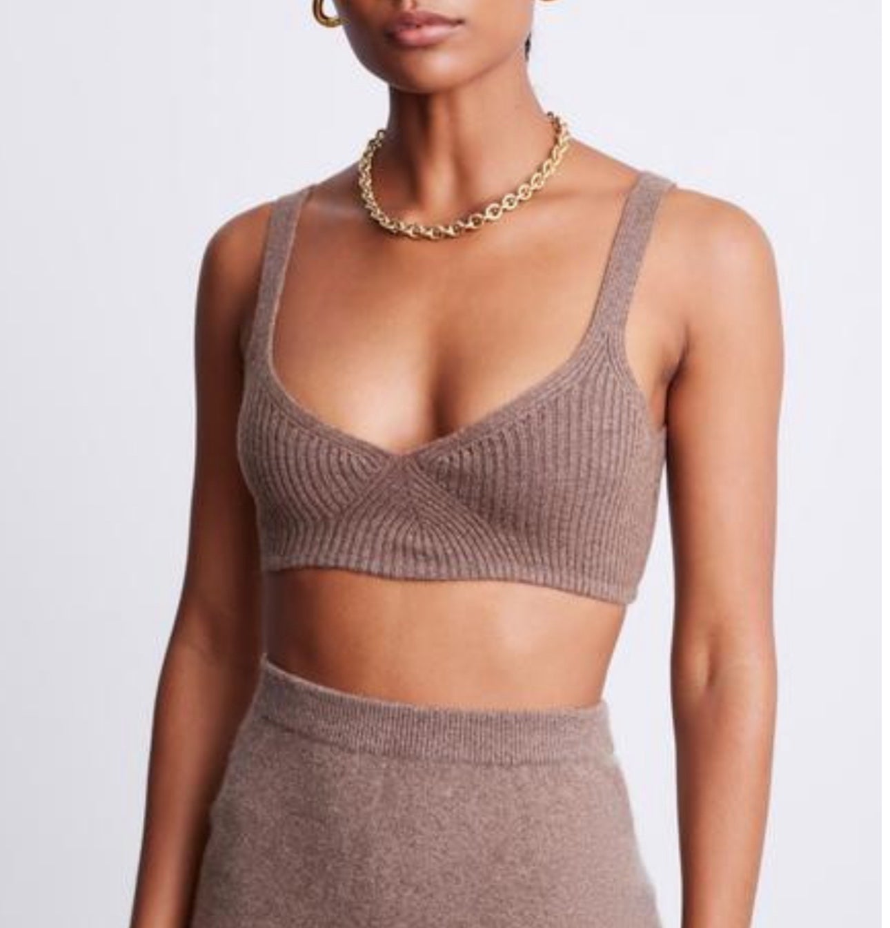 Bandier X Brodie Cashmere Bralette