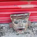 clay antique wall mask