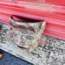 clay antique wall mask