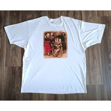 Rolling Stones T-Shirt Mens Size 2XL White Golden Moments Graphic Print