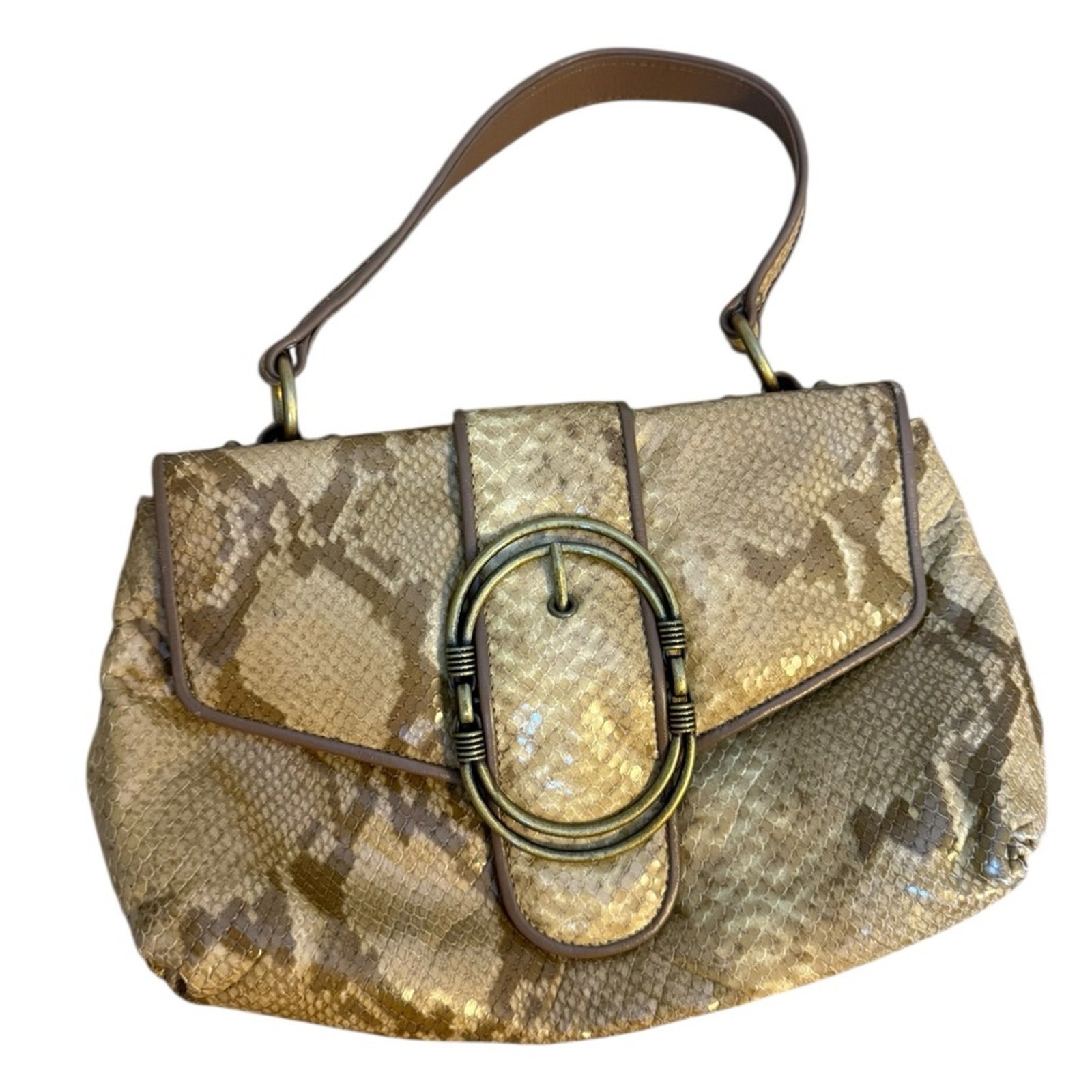 Cole Haan Y2K Snakeskin Handbag