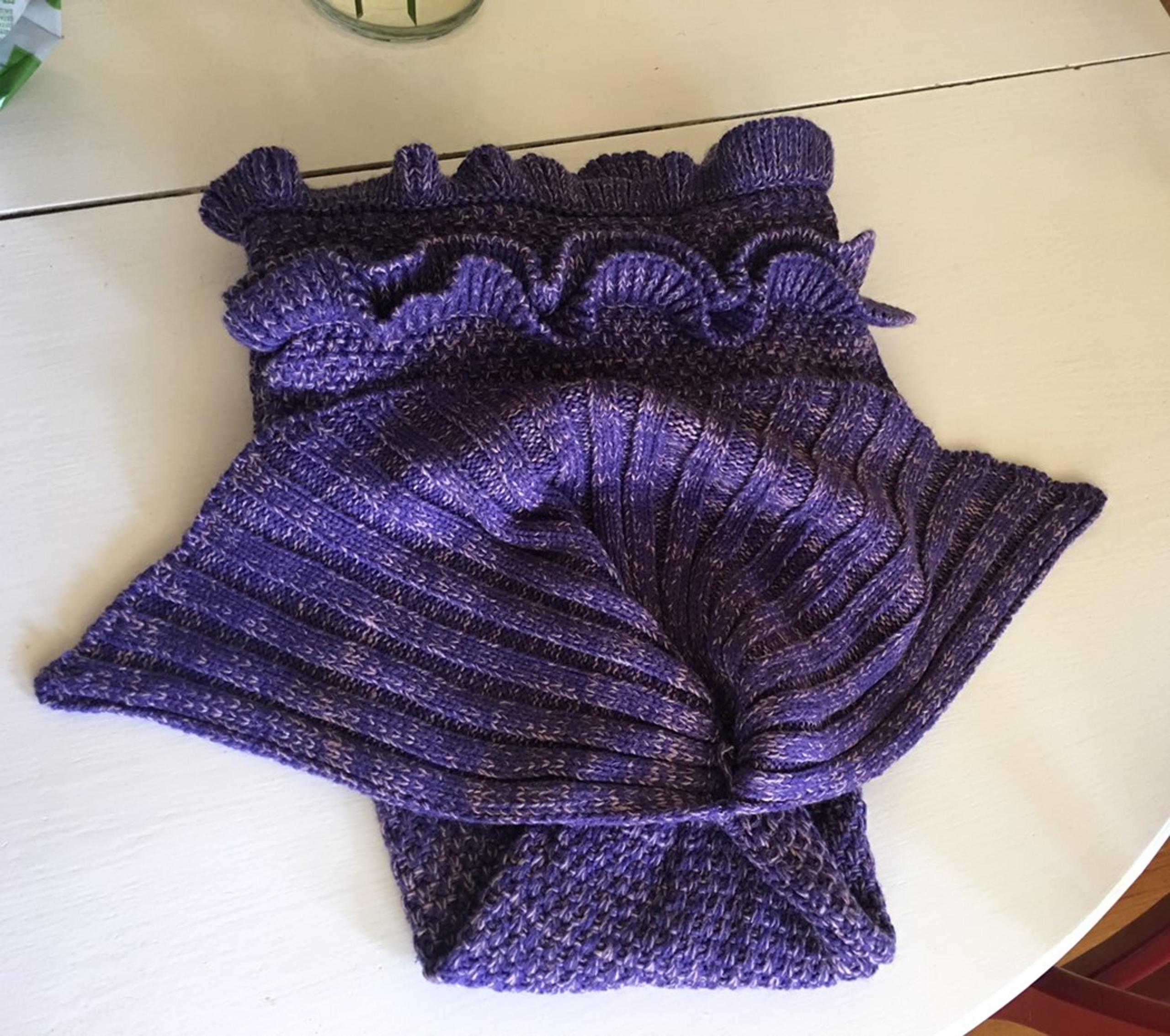 Little Girls Mermaid Blanket
