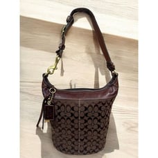 Y2K Coach 11438 Bleecker Signature Duffle Bag