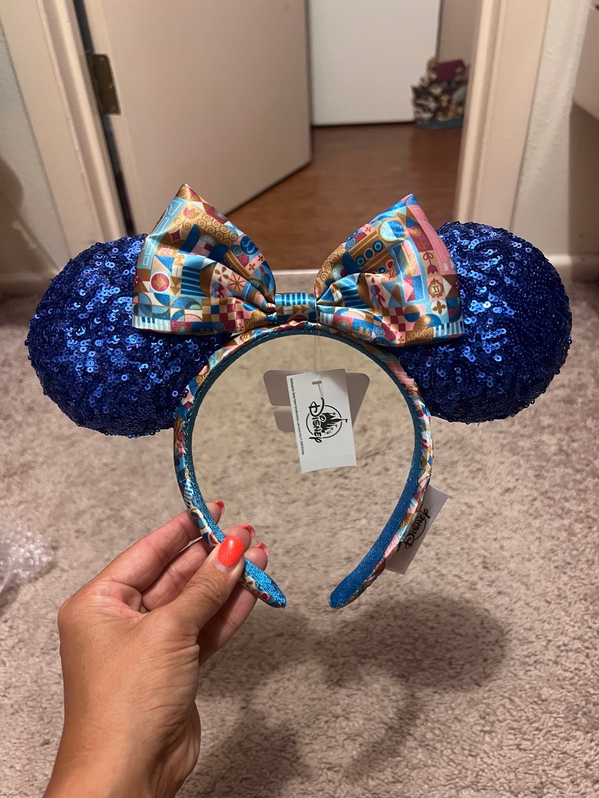 Club 33 It’s A Small World Minnie Ears Headband