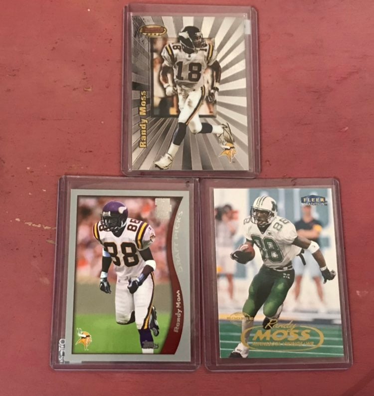 Randy Moss 1998 Bowmans Best Fleer Tradition Topps Season Opener Draft Picks RC