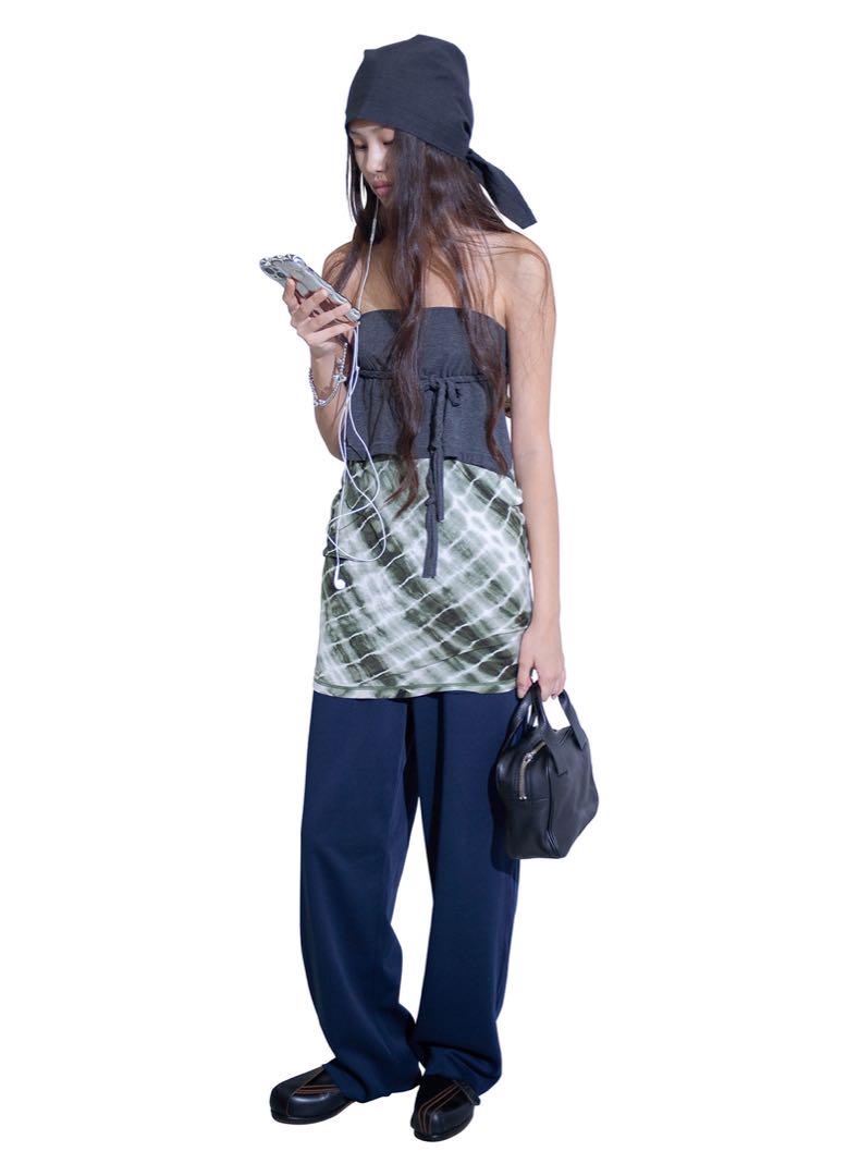 PERVERZE Braid Belt Layered Skirt (Spring/Summer 2025