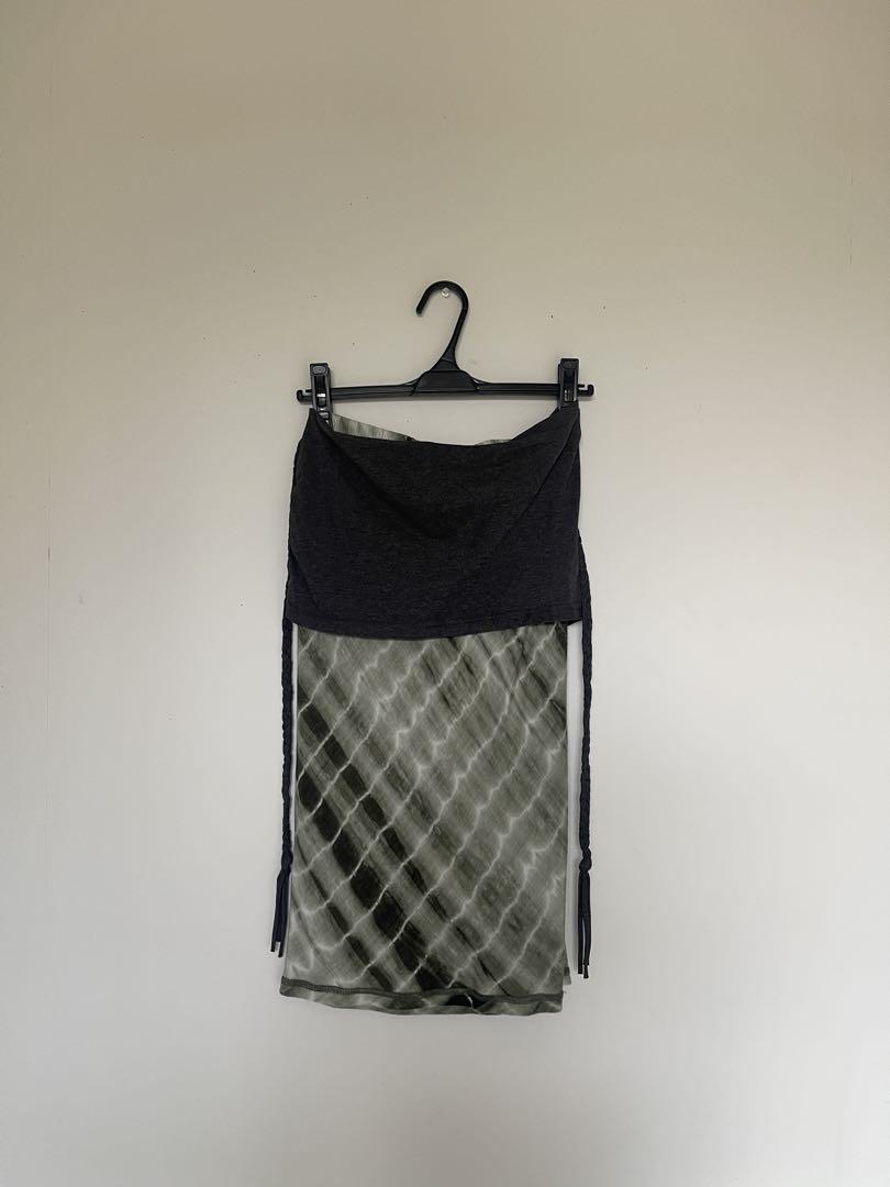 PERVERZE Braid Belt Layered Skirt (Spring/Summer 2025