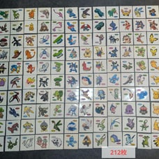 Pokemon Pokemon Bread Stickers Deco Character Sticker 213 Piece Set Bulk Sale