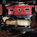 Vintage American flyer Louis & Marx and Co. train cars, tracks and transformers
